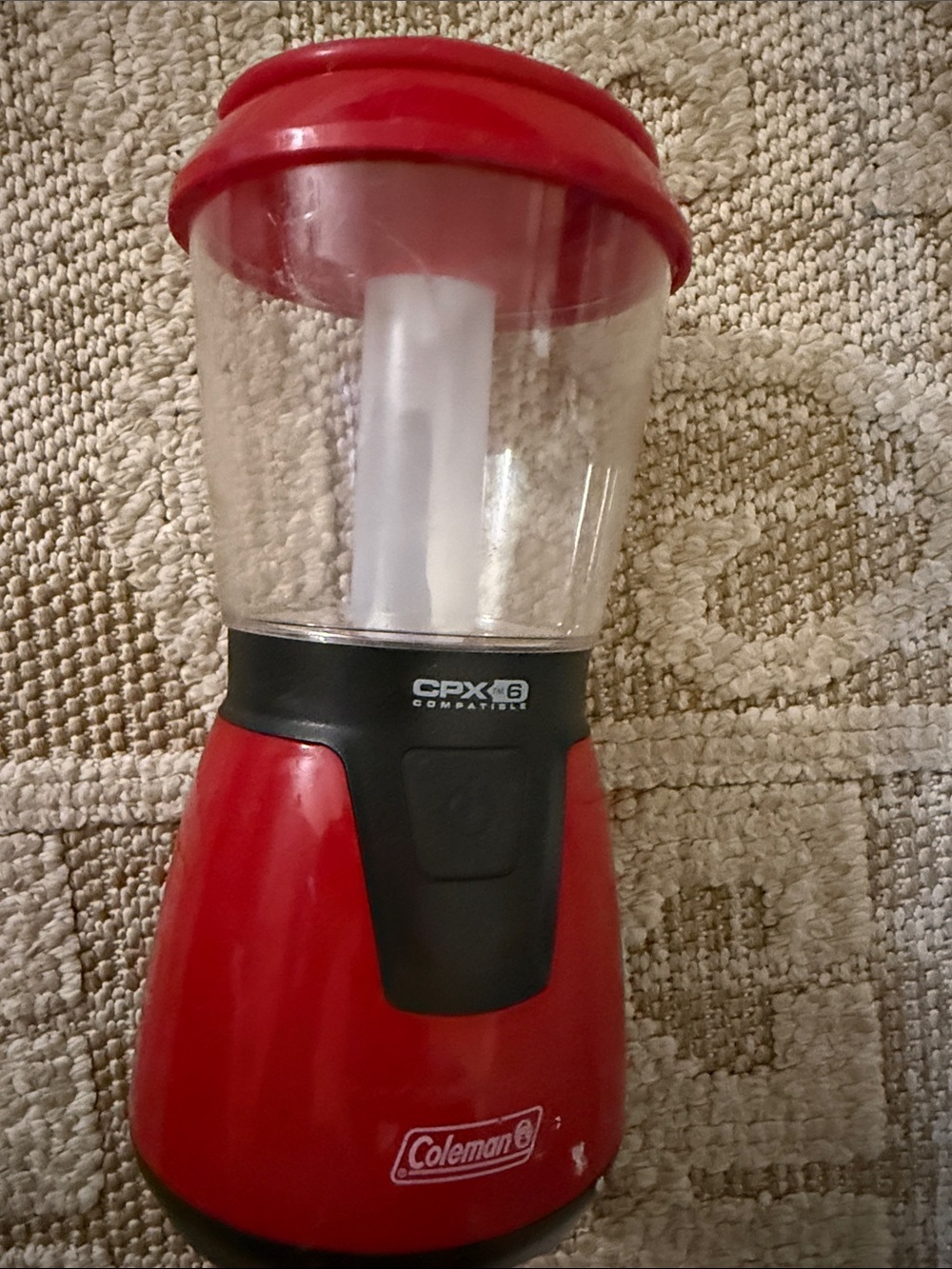 Coleman Red Lantern led light camping